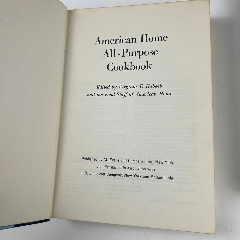 McCall's + American Home Cookbook Set 2 Books VTG 1960s Mid-Century Recipe